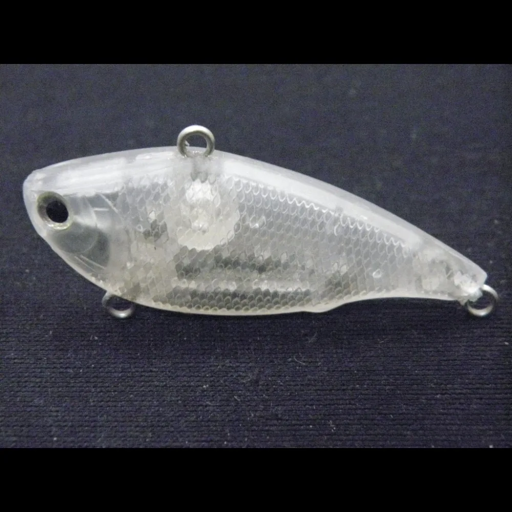 Fishing Lure Blank Unpainted Lipless Trap Crankbait Hard Bait Fresh Water Bass Walleye Lure