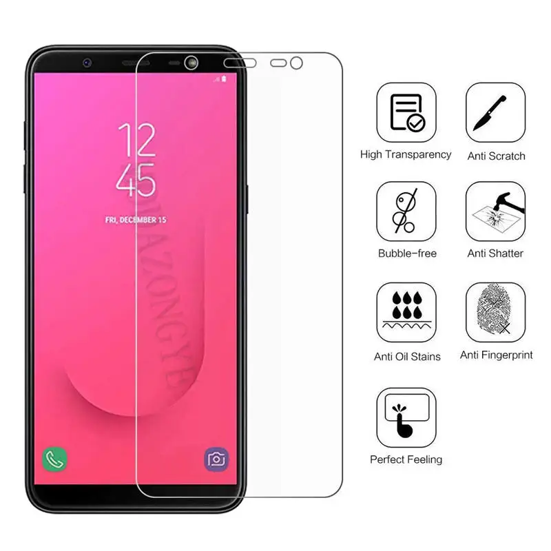 2 шт. закаленное Стекло для samsung Galaxy J8 Экран protectoror для samsung Galaxy J8 J810F J810 SM-J810F J810F/DS J810G/DS