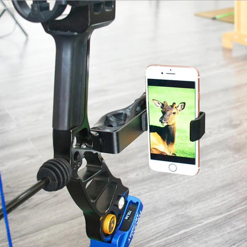

Archery CNC Bow Sight Aiming Lamp Bracket Mount For Hunting Sight Reflex Sight Fits Recurve/Compound Bow