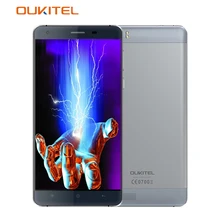 Oukitel K6000 4 г LTE смартфон 5.5 дюймов MTK6735P 4 ядра 1.0 ГГц 2 г Оперативная память 16 г Встроенная память Android 5.1 Мобильный телефон ОТА 6000 мАч 720 P HD