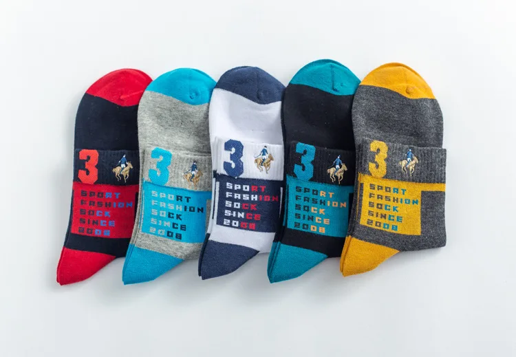 Мужские носки красочные картины звезды хлопковые носки брендовые жаккардовые краткое экипажа носки Англия Стиль