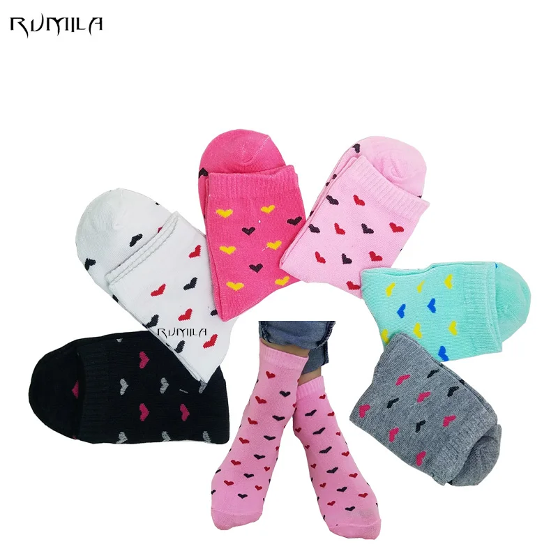 

summer comfortable cotton bamboo fiber girl women's socks ankle low female invisible color girl boy hosier 2pair=4pcs WS49