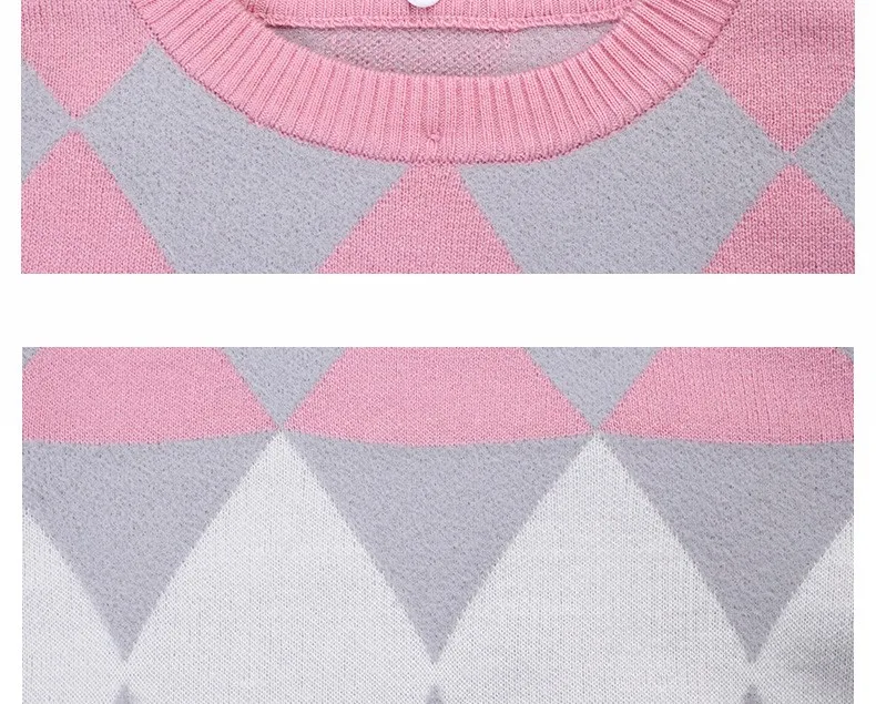 2019 Детский свитер Зима Новые детские одежда с круглым воротником съемным воротником для девочек Детский свитер теплый свитер для девочек