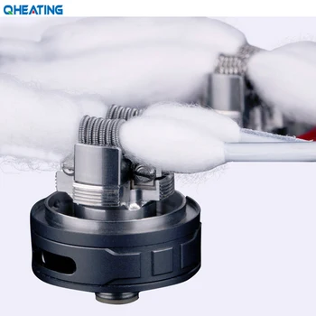 

Qheating organic Japanese cotton For RDA RBA Atomizer Coil Wick DIY Electronic Cigarette Heat Wire