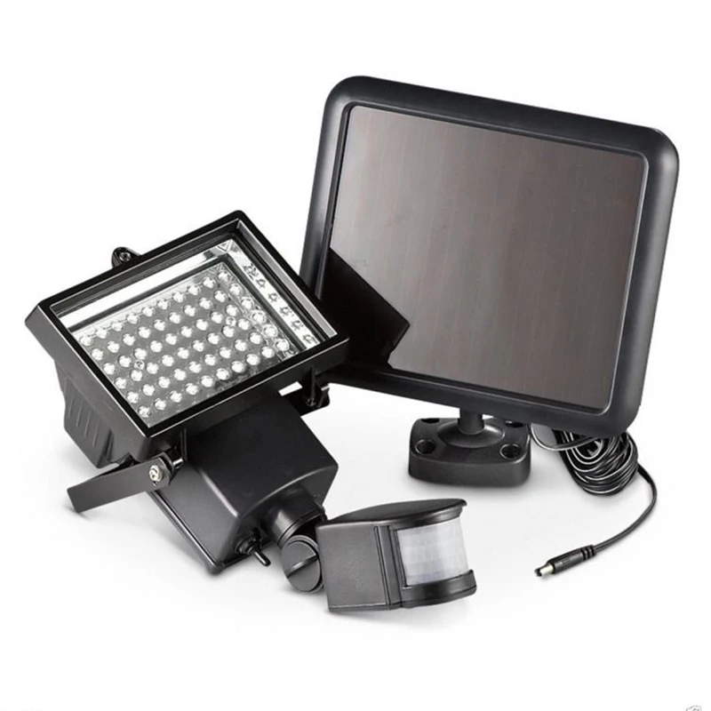 

LIXF-60LED Ultra Bright Solar Light Lamp Spotlights Motion Sensor Light