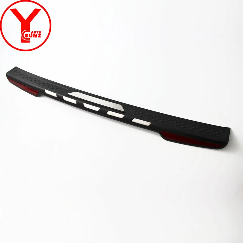 

led rear bumper guard for toyota innova 2016 2017 led step sill plate protector accessories for toyota innova 2018 2019 YCSUNZ