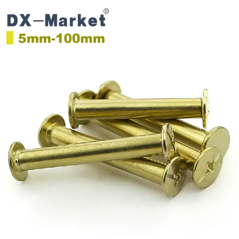 m5*80 , 20pcs/lot DIY screw tight nuts , + slot through rivets bolts