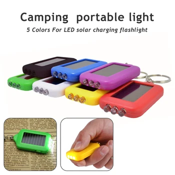 

Mini LED Flashlight Keychain Portable 3 Led Light Torch Key Chain Emergency Camping Lamp backpack light