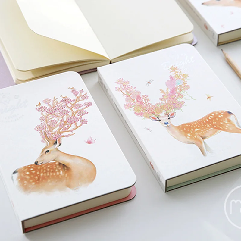 

New Cute Sketchbook Watercolor Painting Notebook School Diary 96/104 Sheets Sketch book for drawing Office school supplies Gift