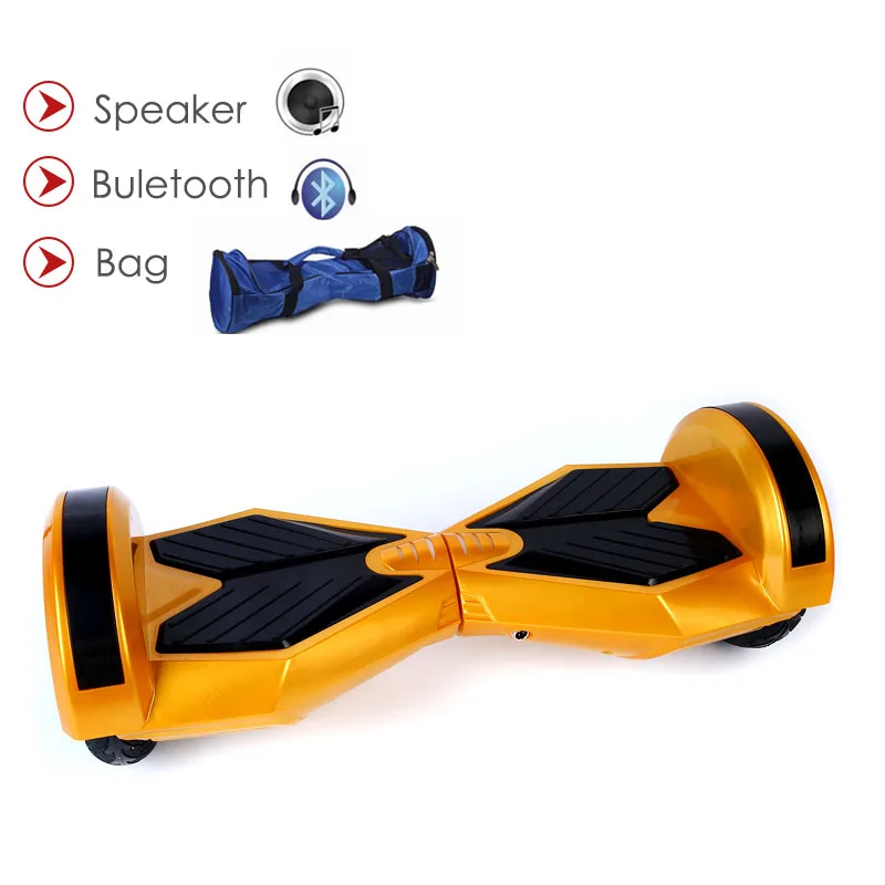 Ховербордом 2 колеса 8 дюймов балансируя hoverboard электрический скутер за бортом
