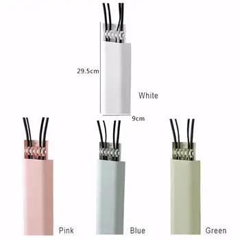 

2PCS Cable Storage Hub Computer Cable Data Line Finisher Home Wall Wire Harness Line Pipe Clamp Clip Nail-free Nail
