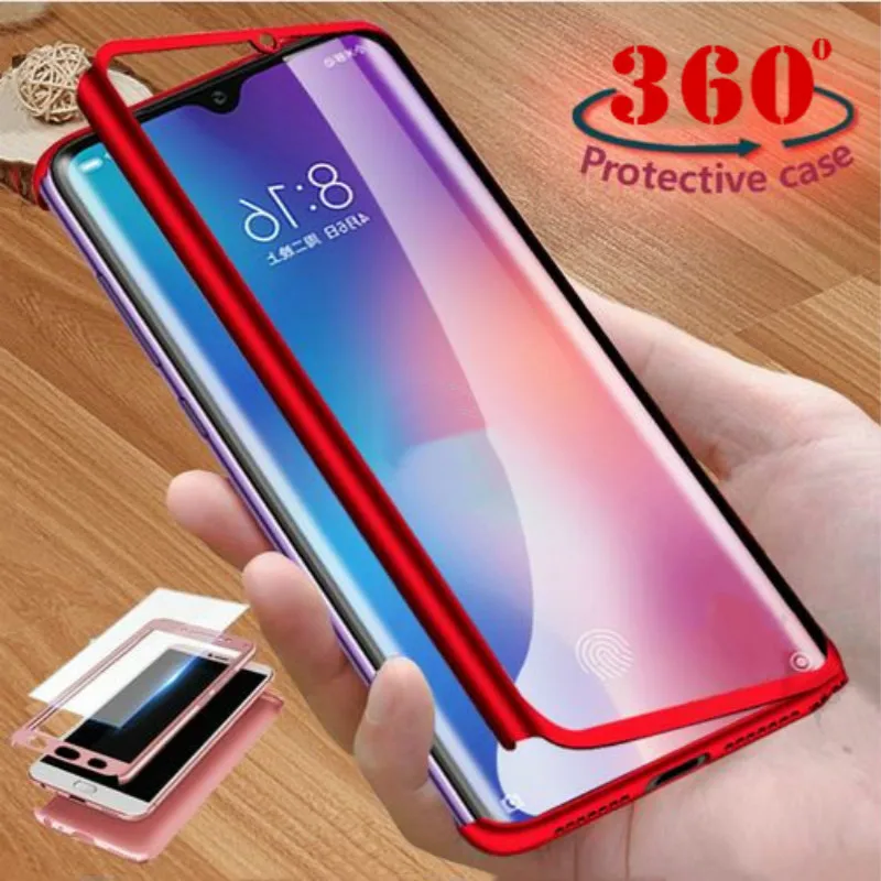 

360 Full Protection Case for Xiaomi Redmi Note 5 Plus Mi A2 8 Lite 9 Note 7 Pro Case Redmi 4X 6 Pro 7 Pocophone F1 5X 6X Cover