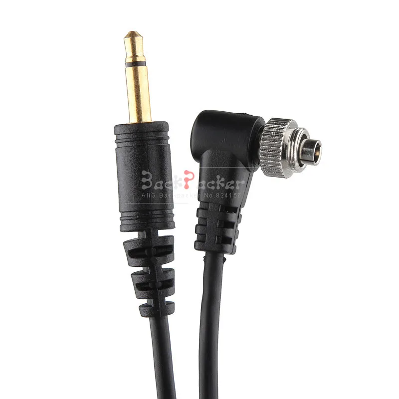 10pcs DSLR Camera Accessories PC 3.5mm Flash Sync Cable Cord with Screw