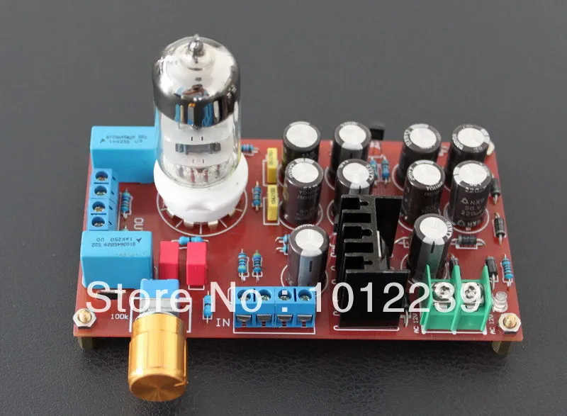 Собранные 6N3 буфера предусилителя доска (законченный)|preamp board|buffer preampassembled board |