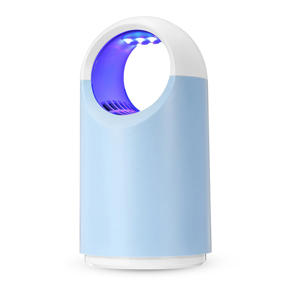 Blue Электрический Противомоскитный репеллент 360 USB свет нерадиационный немой светодиодный светильник средство от насекомых Безопасный Удобный энергосберегающий спальня зал - Цвет: Blue