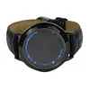 Unisex Fashion Cool Touch Screen LED Binary Wrist Watch Blue Light Electronic Digital Watch ► Photo 3/5