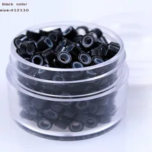 45*25*30 мм алюминиевые микро кольца силиконовые выстроились звенья бусины трубка для перьев человеческих волос Инструменты для наращивания 200 шт./лот