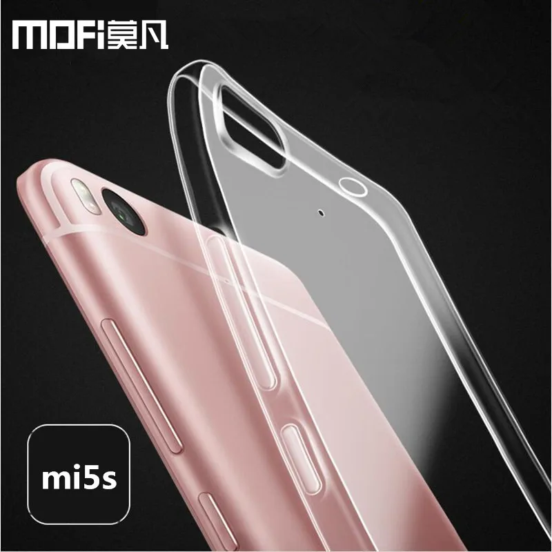 Xiaomi mi 5S чехол MOFi силиконовая задняя крышка Xio мягкий TPU coque Xia pro prime для телефона s 5 15