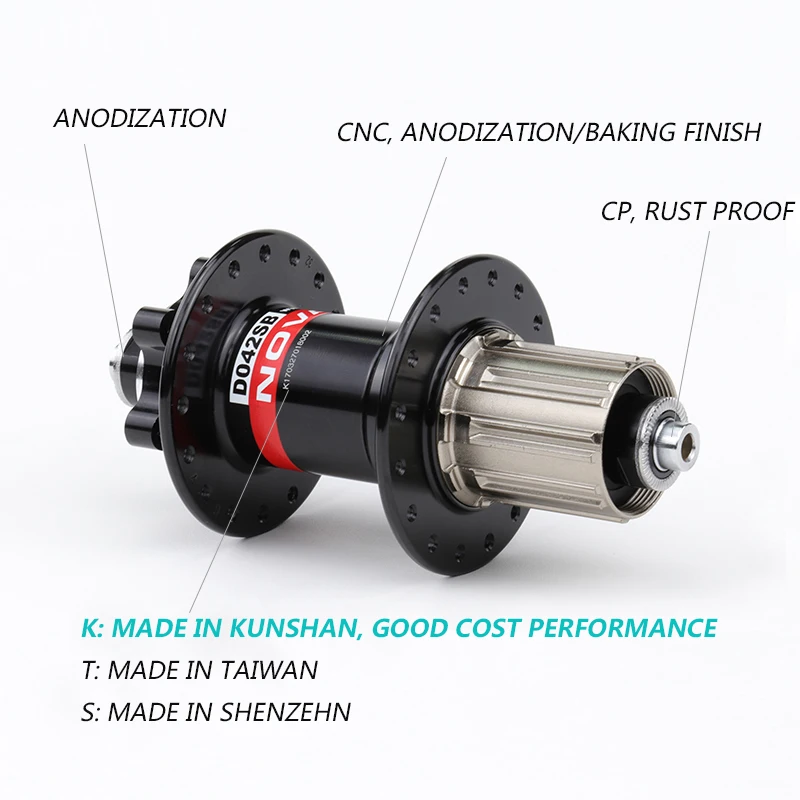 Novatec D041SB D042SB SA горный велосипед диск 11S Mtb велосипедные втулки с для быстрого выпуска алюминиевого сплава 24 28 32 36H Передняя Задняя