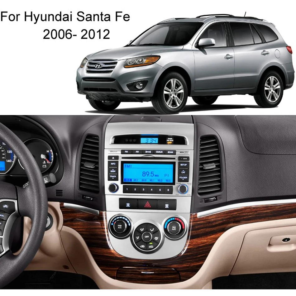 For Hyundai Santa Fe 2006 2007 2008 2009 2010 2011 2012. 950. Android 8.0 Operation System