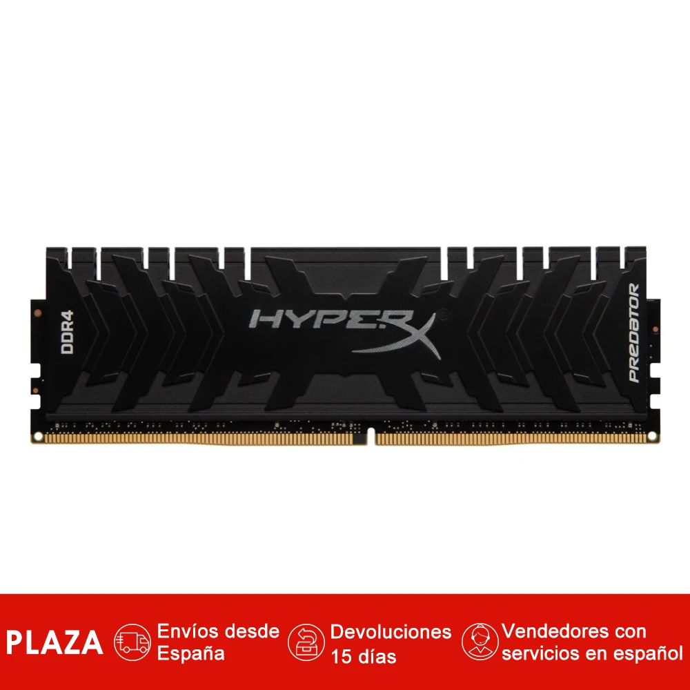 

HyperX Predator 8GB 3200MHz DDR4 Kit, 2 x 4 GB, Negro