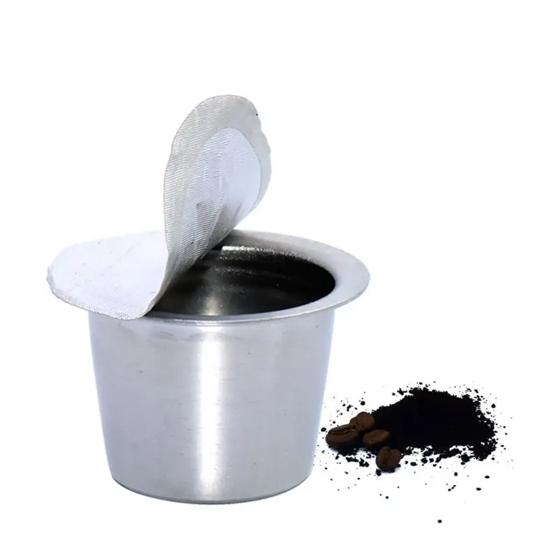 Капсула кофе для многоразового использования тампер Pod подходит для машины из нержавеющей стали