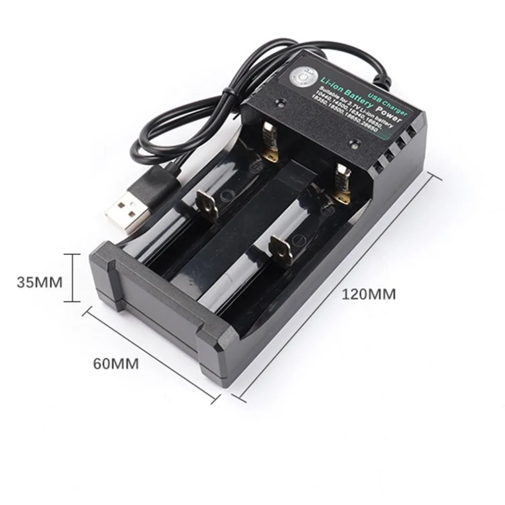 Батарея Зарядное устройство для 3,7 в 18650 14500 16340 26650 батареи 2/4 Порты Батарея Зарядное устройство с разъемом USB Мощность инструмент Аксессуары