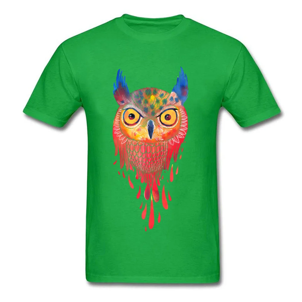 OWL watercolor_green
