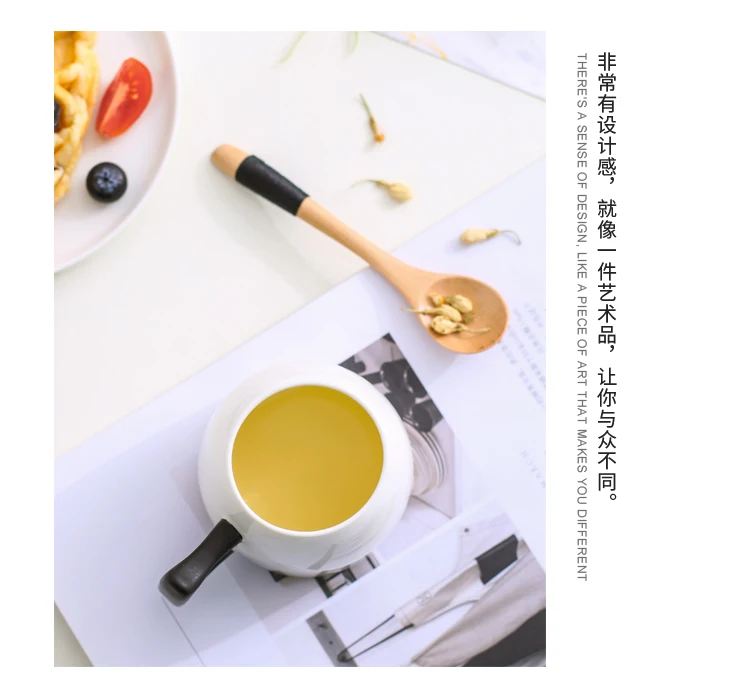 Nordic Чай устанавливает Домашний Керамика Чай pots современный простой чашки Творческий Кофе чашки послеобеденный Чай чашки lo910259