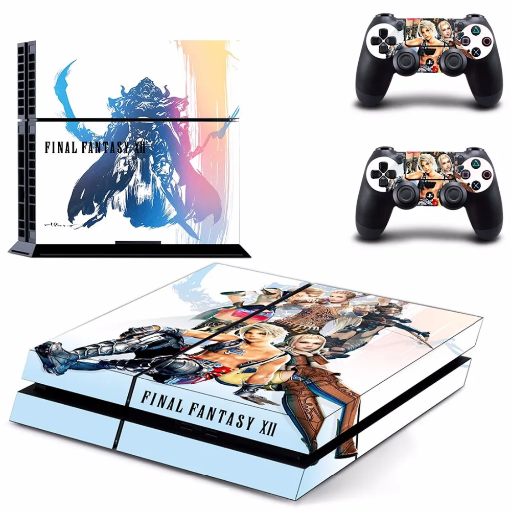 Игра Final Fantasy X XII XV XIII PS4 кожи Стикеры наклейка для Sony Игровые приставки 4 консоли и 2