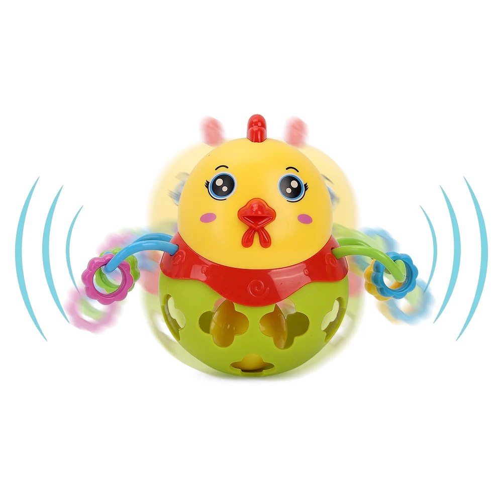 

Baby Toddler Rattles Toy Soft Infant Handbell Toys Cute Kids Education Rattle Grasping Hand Bell Toy For Children Gift