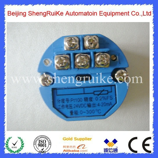 

Free Shipping 10PCS /LotIndustrial Pt100 Temperature Transmitter with 0-10V Output