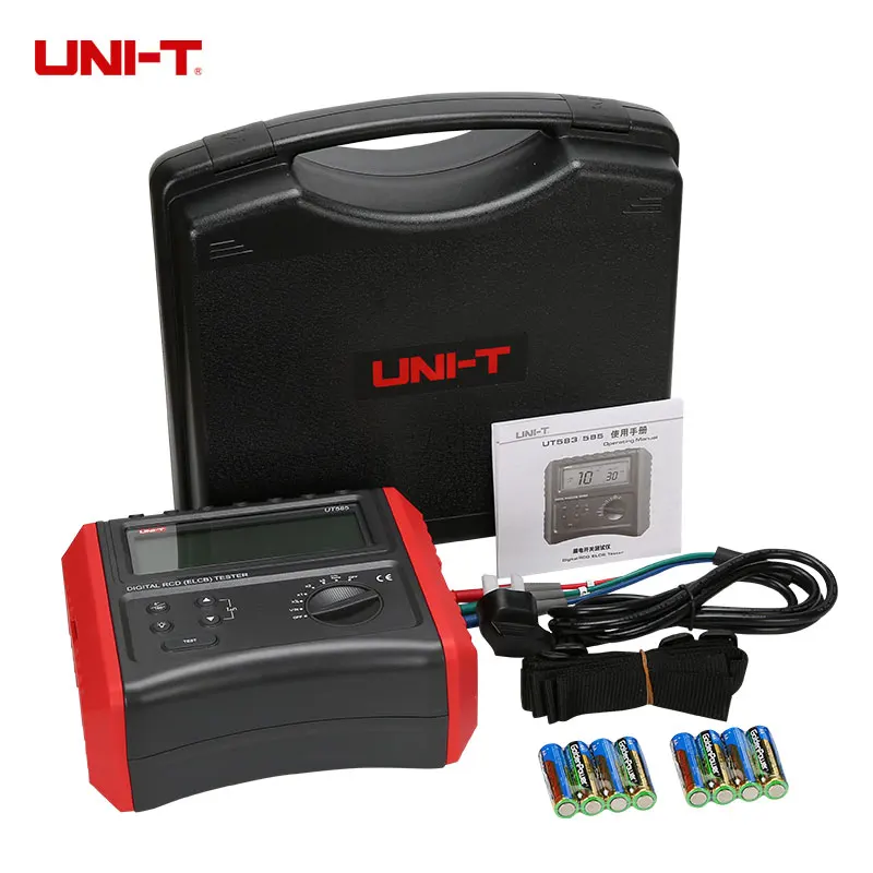 UNI-T UT585 цифровой код переключатель для защиты от утечки тестер