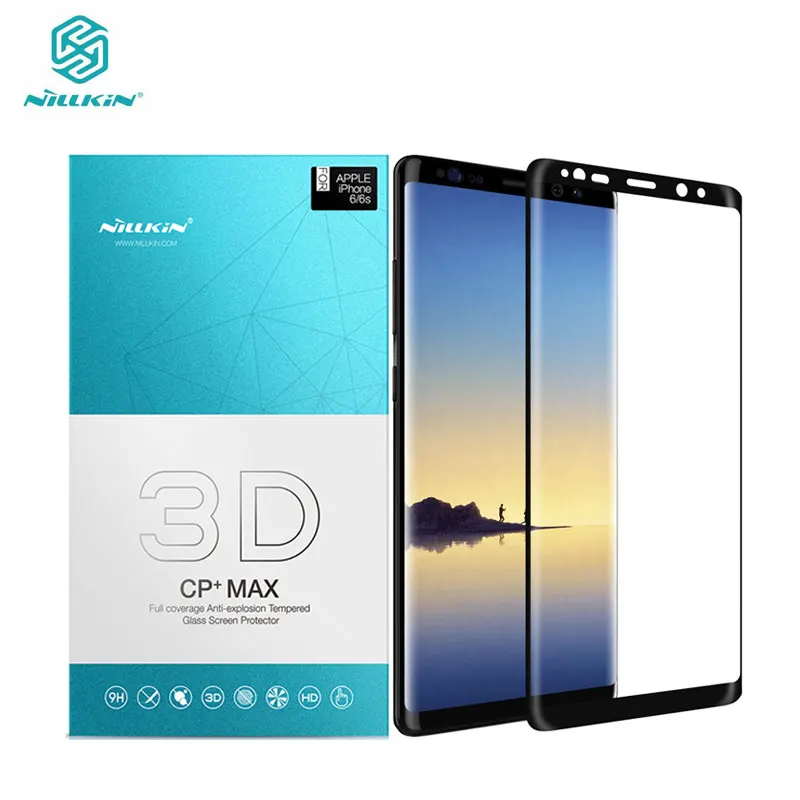 Дешево Nillkin защита экрана для samsung Galaxy Note 8 3D CP + Max для samsung Galaxy Note 8 закаленное стекло для samsung Note 8 Стекло