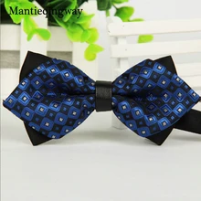 Mantieqingway Simple Men’s Suit Bow Tie For Groom Wedding Party Men Formal Wear Business Cravat Bow tie Clothing Accessories
