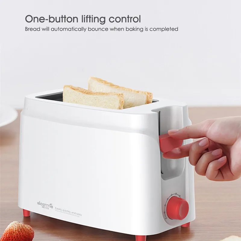 Deerma Automatic Electric Bread Baking Machine Toaster Breakfast Toast Sandwich Maker 9 Gears Adjustable Household Home