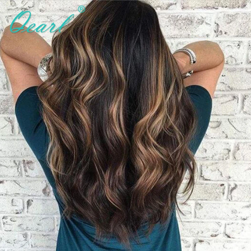 1b highlights 33# Full lace Wig