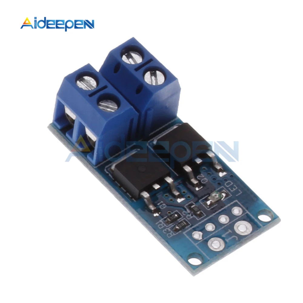 

15A 400W MOS FET Field Effect Tube Trigger Switch Drive Module PWM Regulator Electronic Switch Control Panel