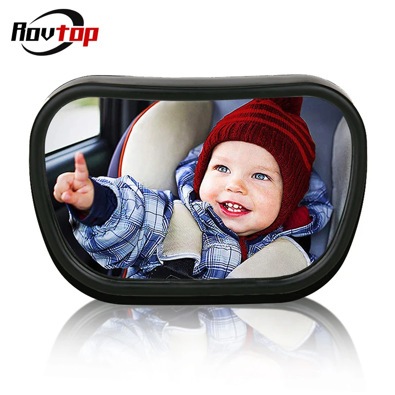 

Safe Baby Car Mirror for Rear View Facing Back Seat for Infant Child Fully Assembled Adjustable Backseat Shatterproof Mirror Z2