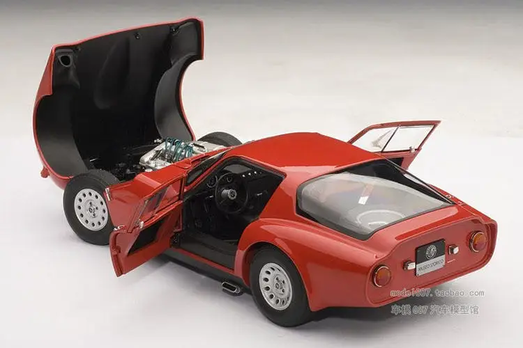 AUTOart 1:18 Alfa Romeo ALFA ROMEO TZ2 1965 модель автомобиля из сплава