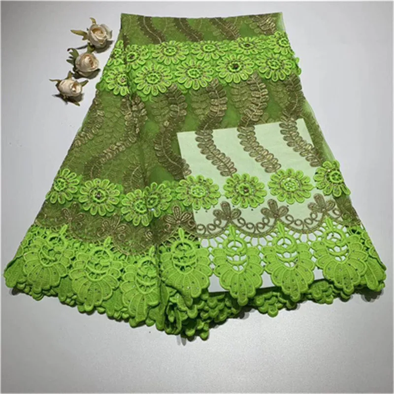 

2019 Latest French Nigerian Laces Fabrics High Quality Tulle African Laces Fabric Wedding African French Tulle Lace