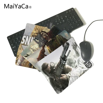 

MaiYaCa Sniper Elite Computer Mouse Pad Mousepads Decorate Your Desk Non-Skid Rubber Pad 18x22cm 20x25cm and 25x29cm