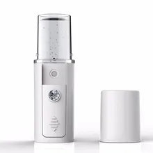 USB Chargeable Portable Facial Steamer Ultrasonic Nano Mist Facial Water Sprayer Hydrating Electric Beauty Steamer For Face Skin