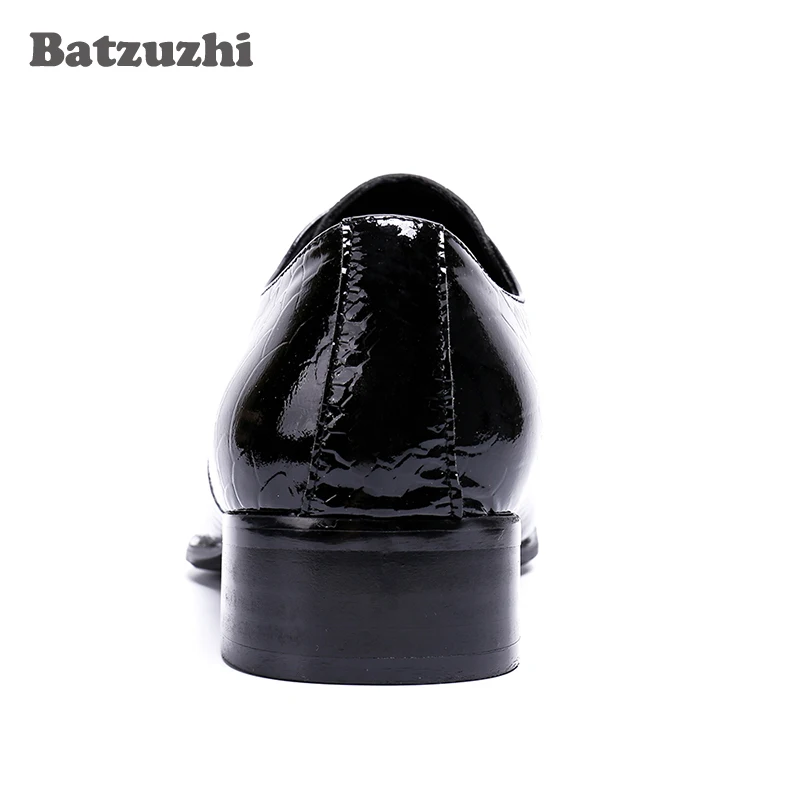 Negócios Hombre À Genuíno up Zapatos De Lace Couro Us12 Casamento Moda Mão 2018 Preto Mens Vestido Oxfords Homens Sapatos Feito Td6wv8xqw
