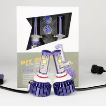 CR-чипы M3 светодиодные фары 9006 HB4 30 Вт 3000LM противотуманных фар авто играть и вилки супер яркий водонепроницаемый дизайнерская лампа