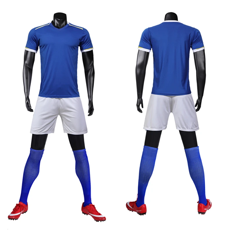 

Survetement Football 2019 Suit Men Kids Soccer Jerseys Set DIY Blank Adult Soccer Jerseys Uniform Print Soccer Training Uniforms