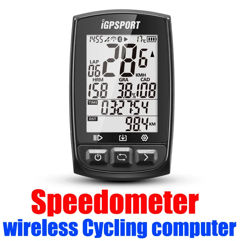 

13 Functions Cycling Speedometer iGPSPORT IGS50E GPS Cycling Computer Wireless IPX7 Bicycle Digital Stopwatch ANT+ Bluetooth 4.0