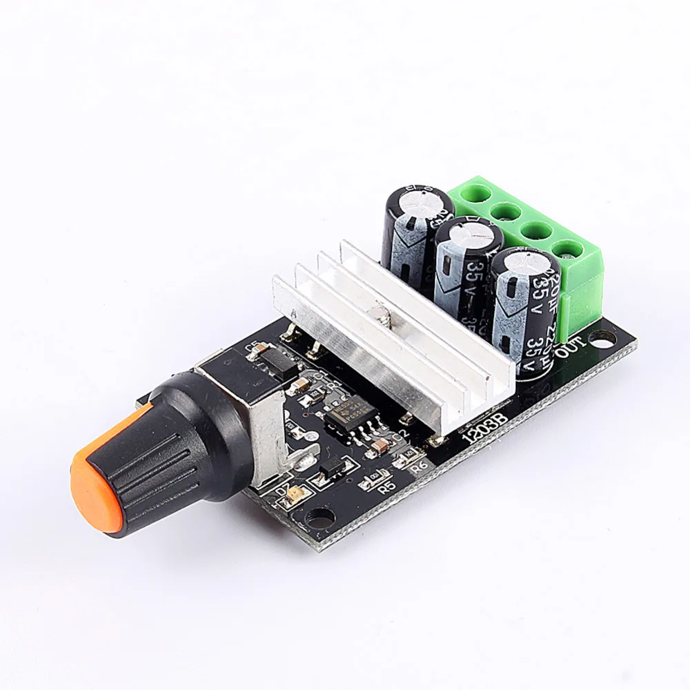 

PWM DC 6V 12V 24V 28V 3A Motor Control New Switch Controller Adjustable Variable Control With Potentiometer Switch