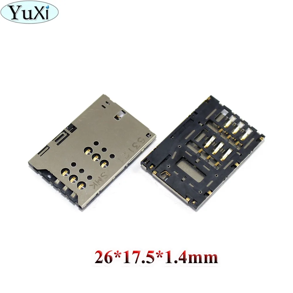 

YuXi Sim Card tray For Sony Xperia U St25i St25 X5 Sim Card slot For Huawei T9200 U9200E P1 E5776 card reader connector parts