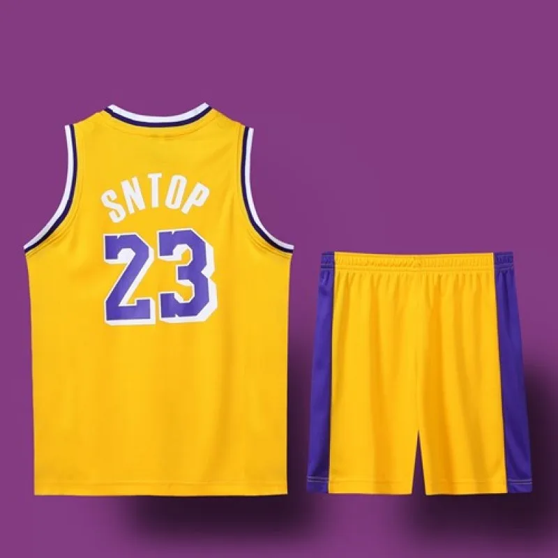 HOWE AO/новые баскетбольные комплекты для маленьких мальчиков и девочек футболка+ штаны детская спортивная одежда детская дышащая одежда унисекс из 2 предметов